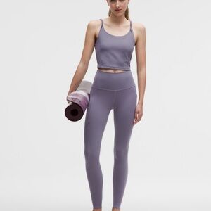 NWT lululemon Align™ High-Rise Pant with Pockets 28" Grape Mist Size 2